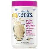 Grass Fed Whey Protein Powder, Bourbon Vanilla, 21G Protein, 0.75 Lb